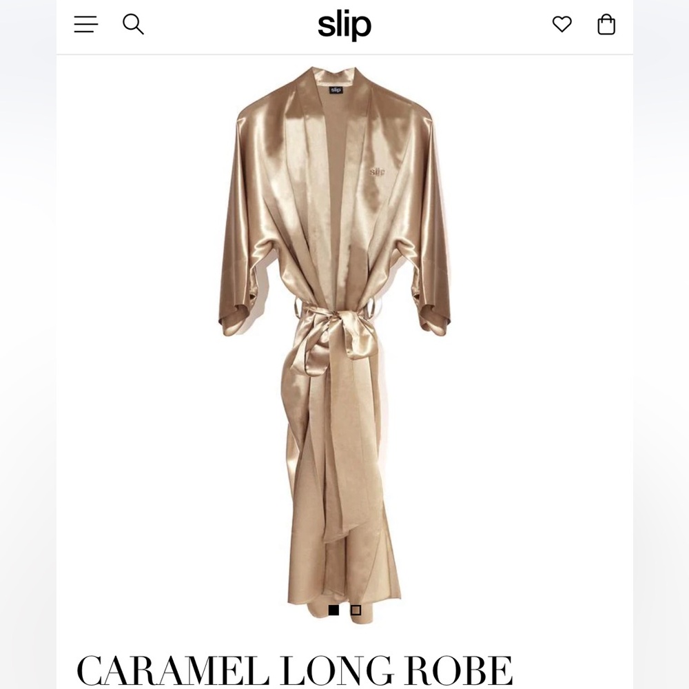 Slip Silk Robe